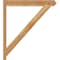 Ekena Millwork Traditional Arts & Crafts Rough Sawn Outlooker, Western Red Cedar, 6"W x 38"D x 42"H OUT06X38X42TRA03RWR - alternate 3